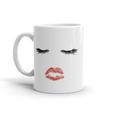 Eyelashes + Lips Mug