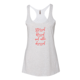 stressed. blessed. and coffee obsessed. tank