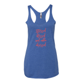 stressed. blessed. and coffee obsessed. tank