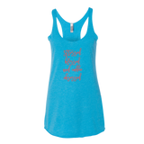 stressed. blessed. and coffee obsessed. tank