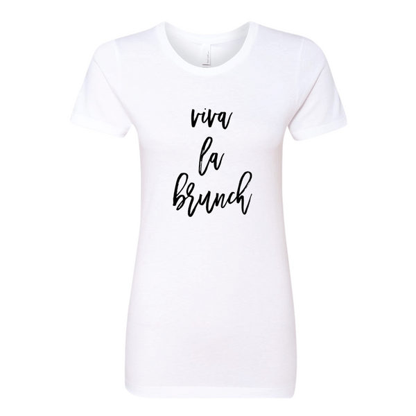 viva la brunch boyfriend tee