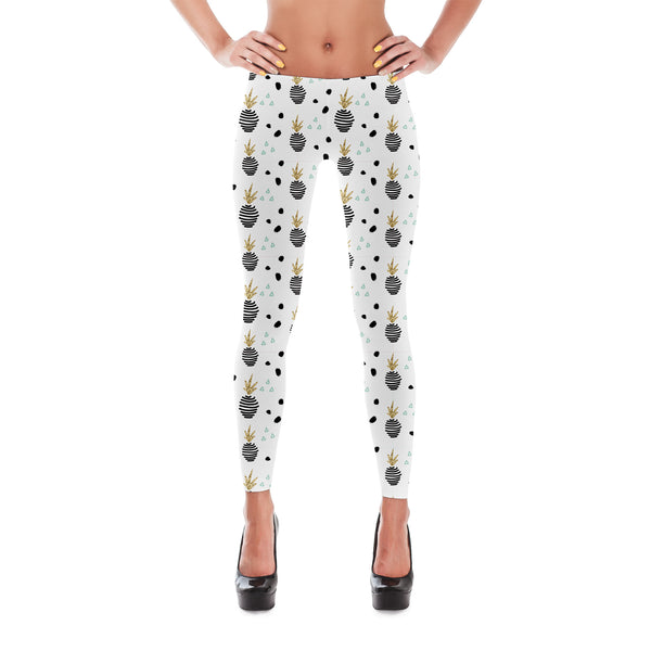 Pineapple Print Leggings