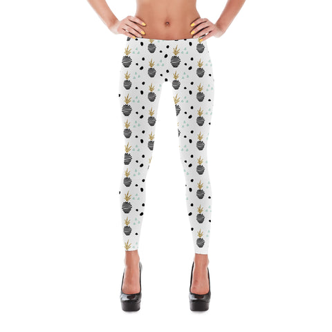 Pineapple Print Leggings